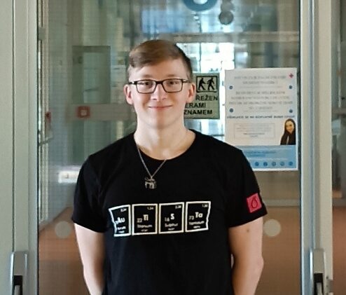 Stříbrná medaile z krajského kola chemické olympiády C