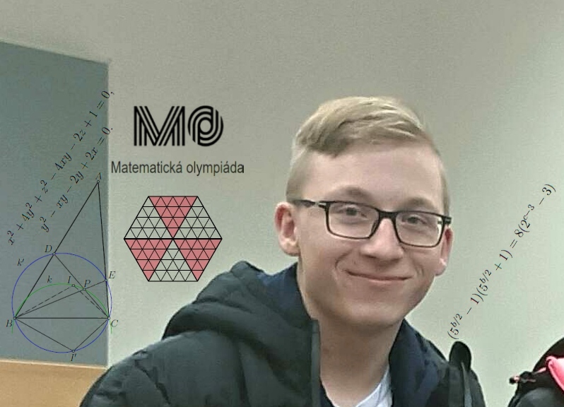 Zlatá medaile z krajského kola matematické olympiády B