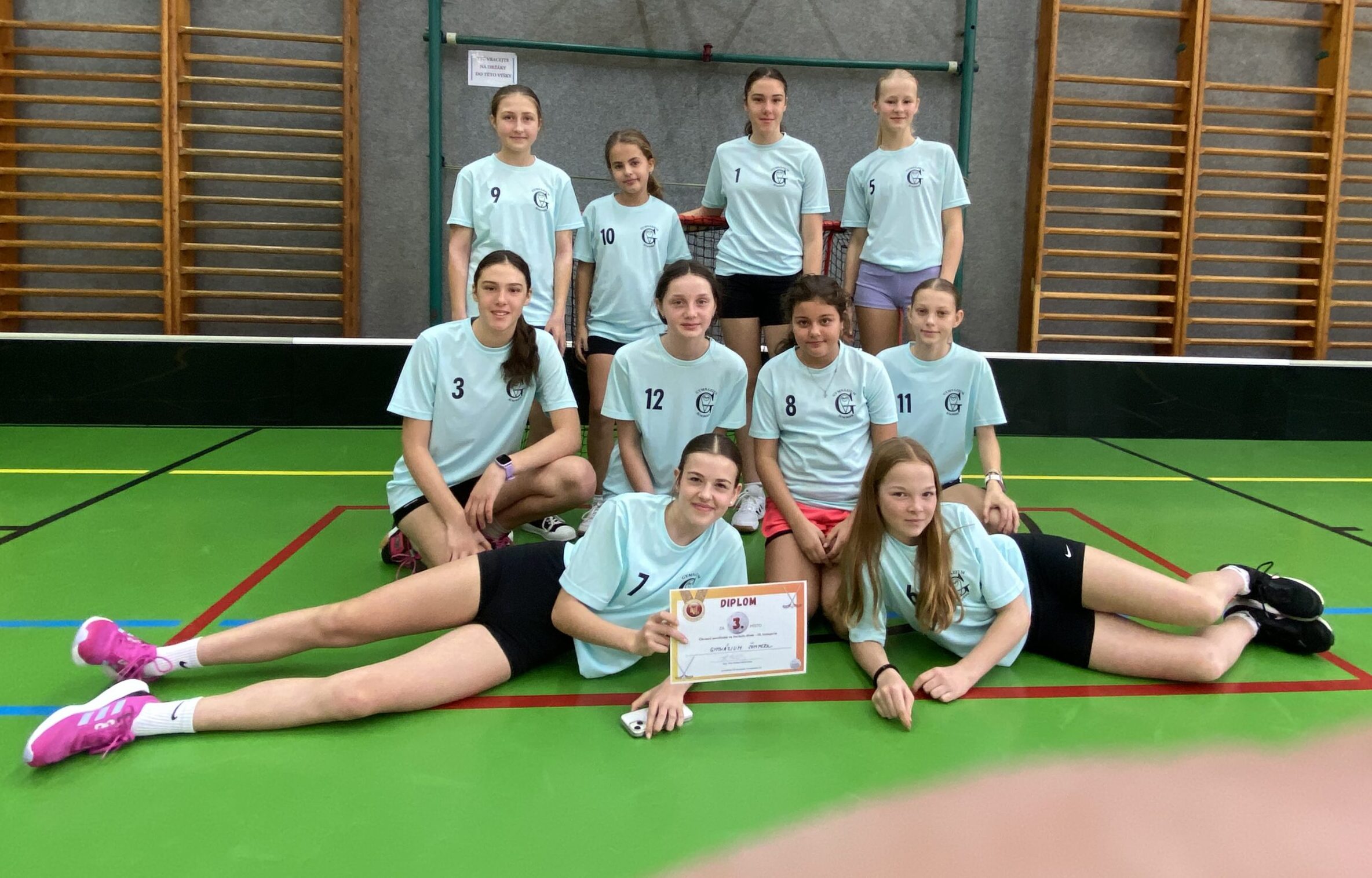 Okrskové kolo ve florbalu dívek