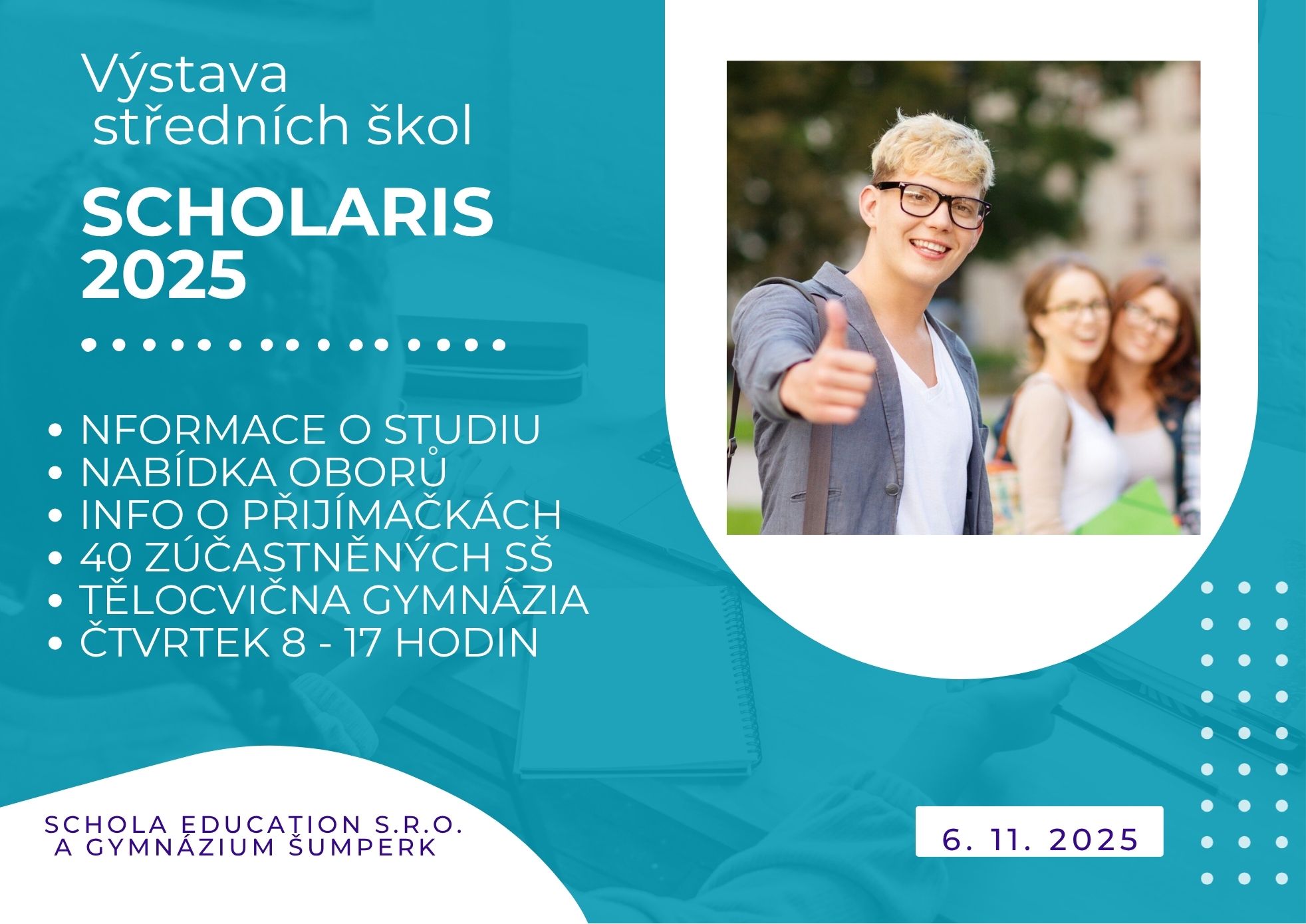 Proběhla výstava SŠ Scholaris 2025