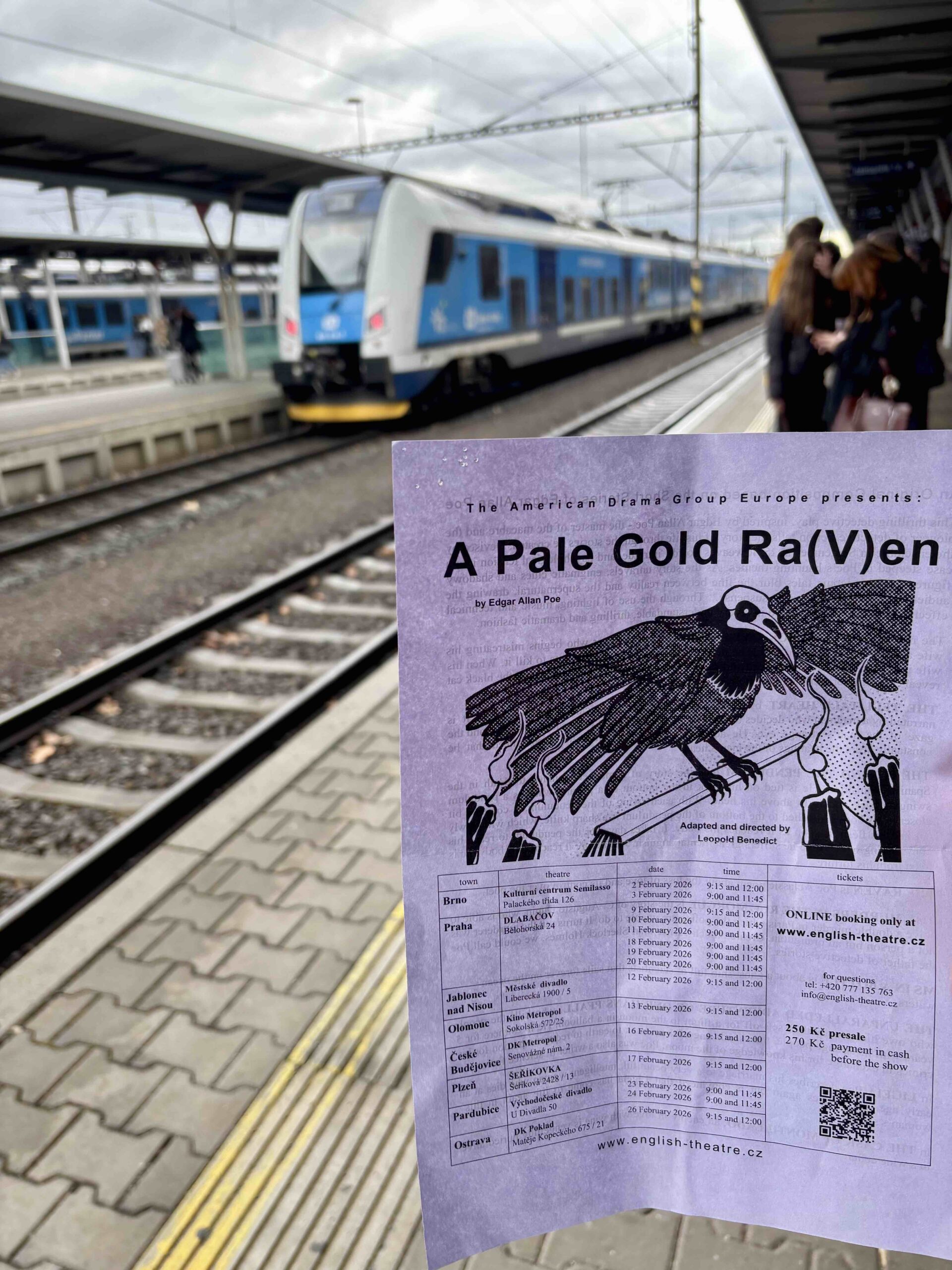 Anglické divadlo – nejarně jarní představení v Olomouci