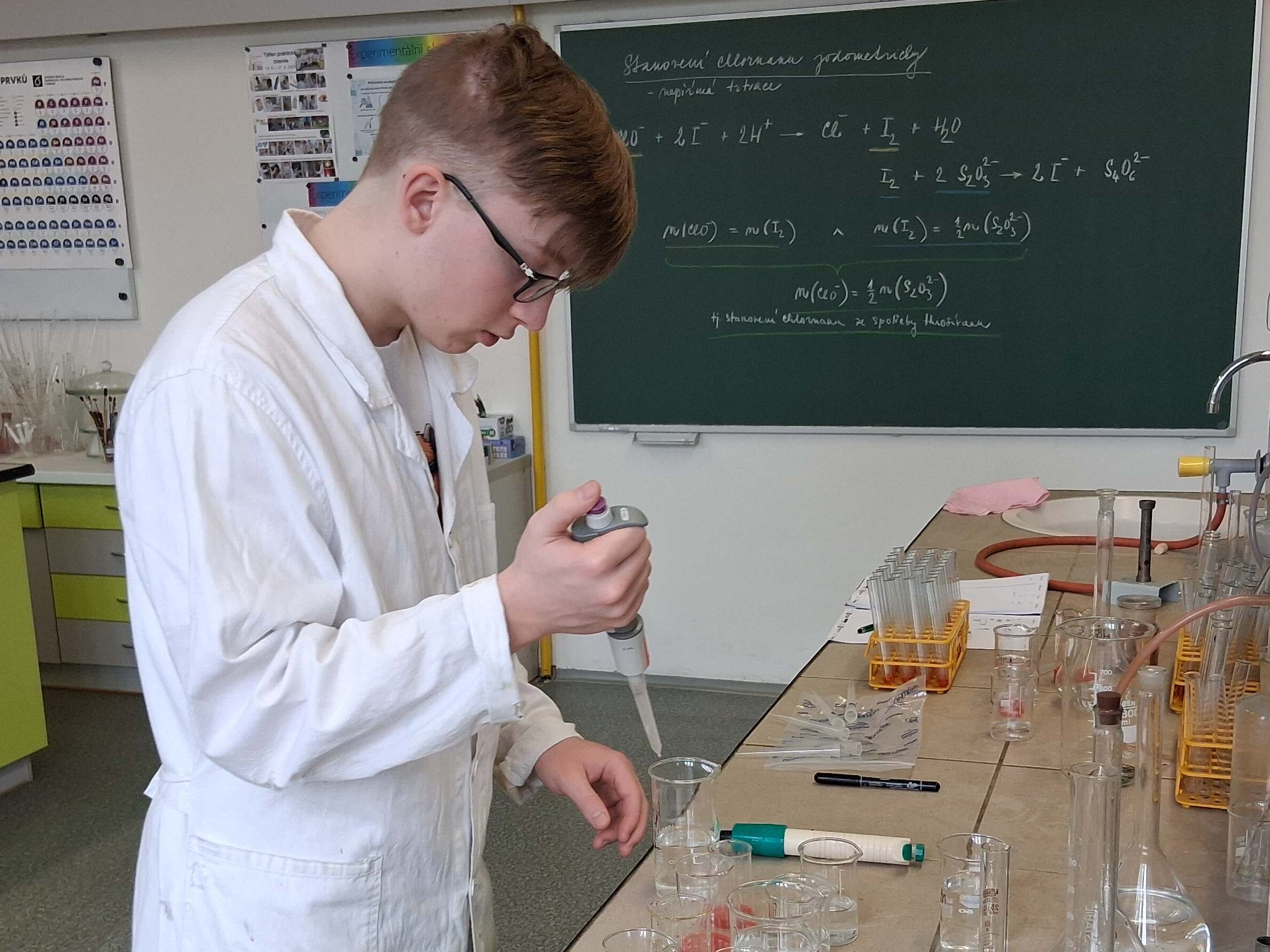Honza Paloncý míří na mezinárodní chemickou olympiádu do Taškentu