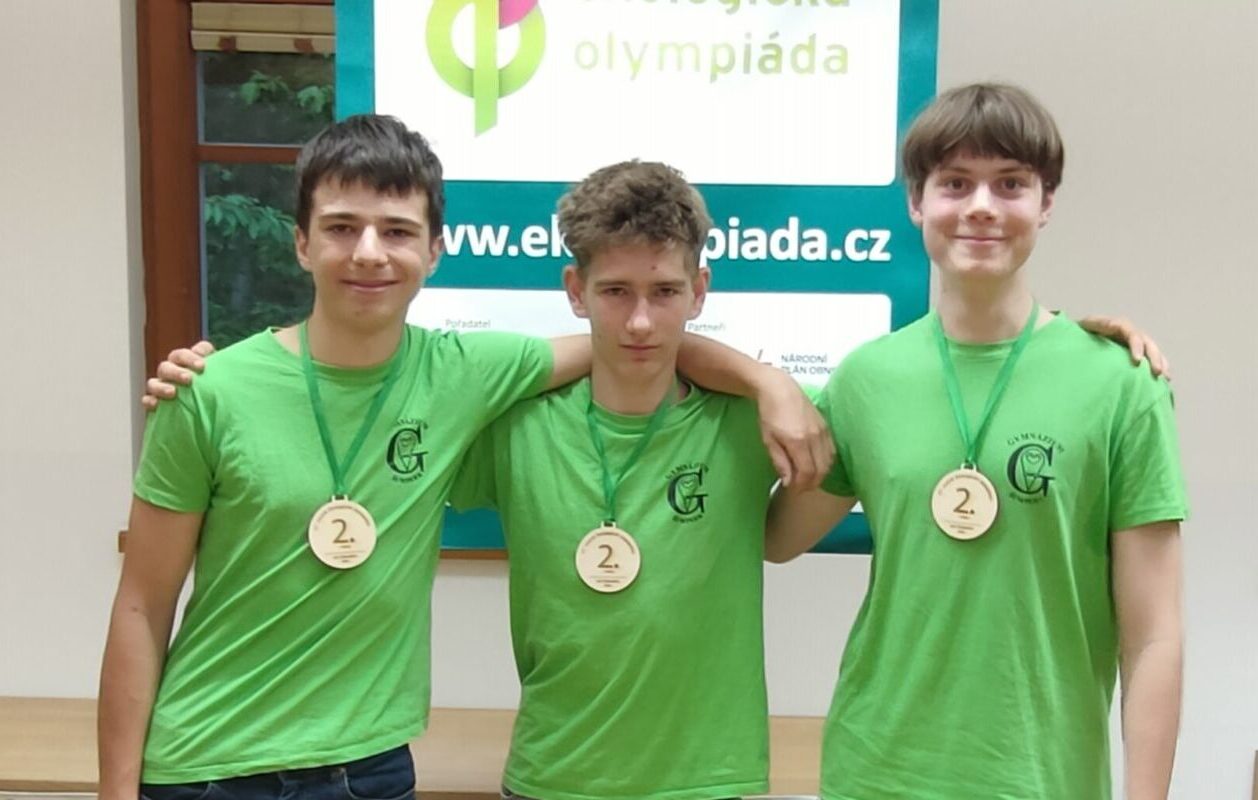 Biologové začali sezónu obhajobou vítězství v krajském kole Ekologické olympiády a postupem do Národního finále!